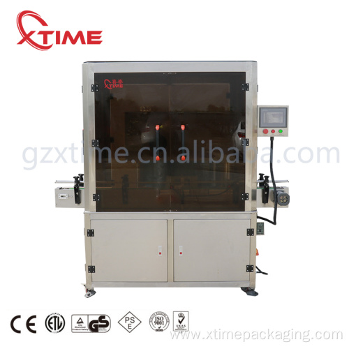 Vacuum nitrogen flushing filling sealer packaging machine